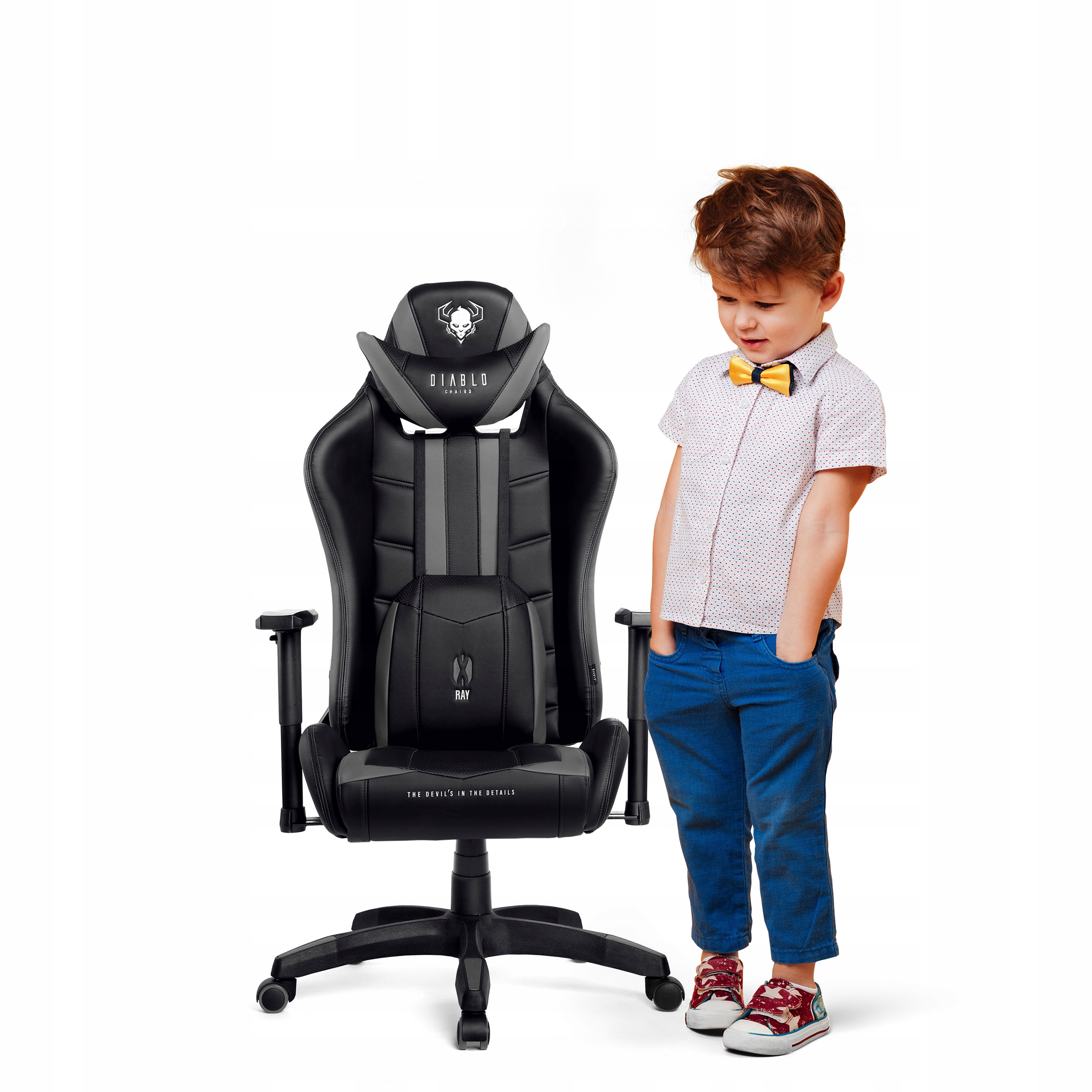 

Krzesło dziecięce fotel Obrotowy Diablo X-ray Kids