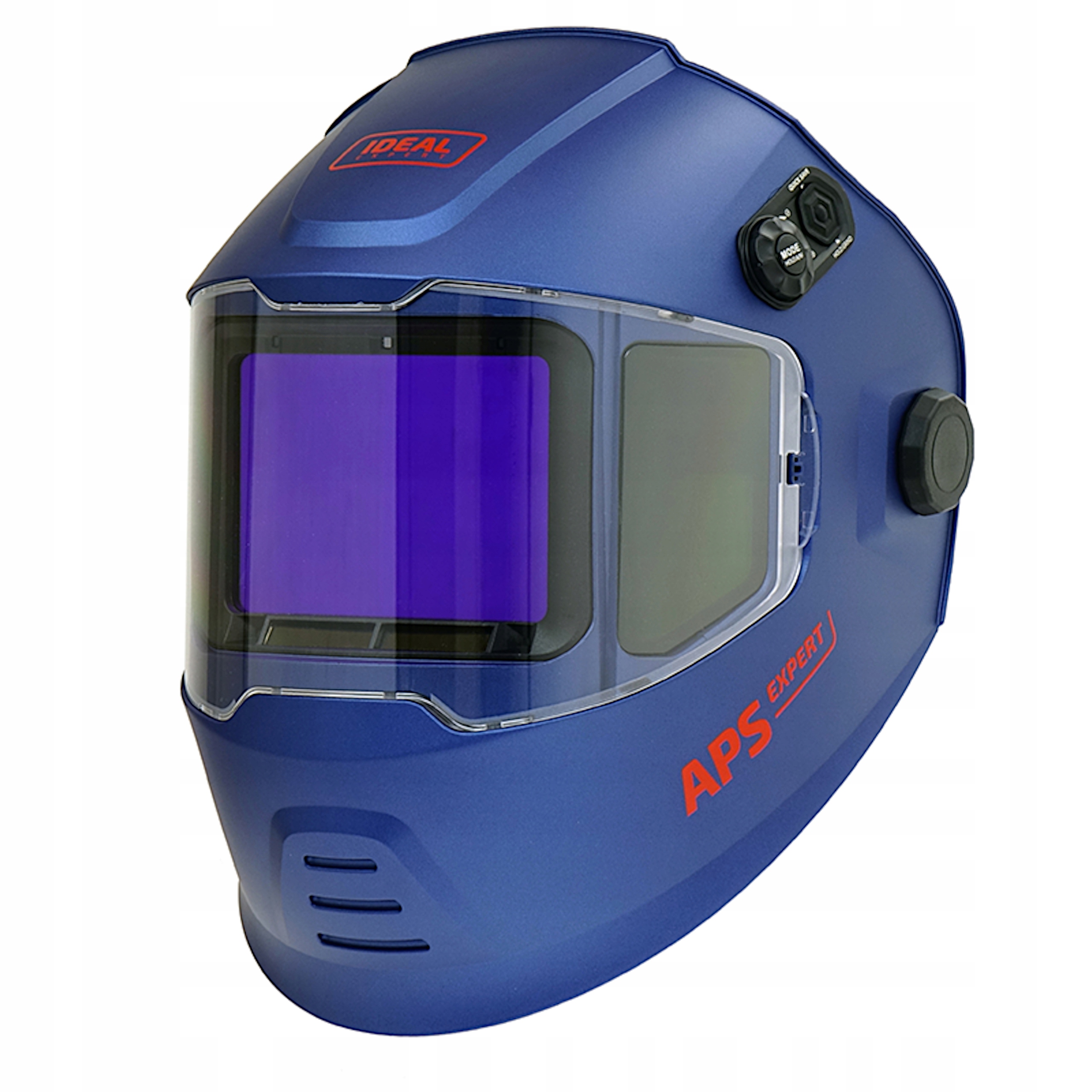 Svářečská Přilba Ideal Expert APS-P31 X2 Blue Mat Trueview Modrá