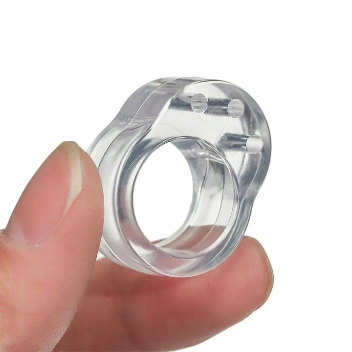 4x ODBOJNIK OGRANICZNIK SILIKONOWY NA KLAMKĘ DRZWI Długość 2.9 cm