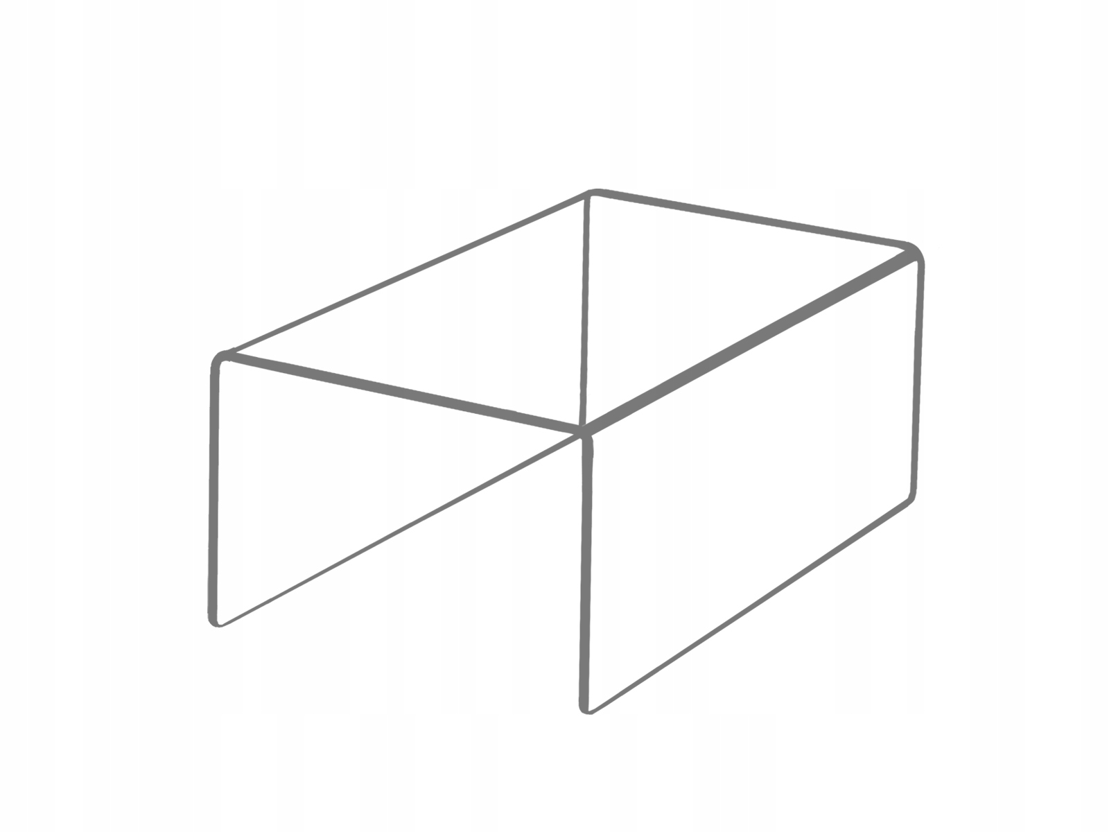 STOJAK PODSTAWKA EKSPOZYTOR STOPIEŃ PLEXI 20/15/10 Kod producenta STOP15 20/10