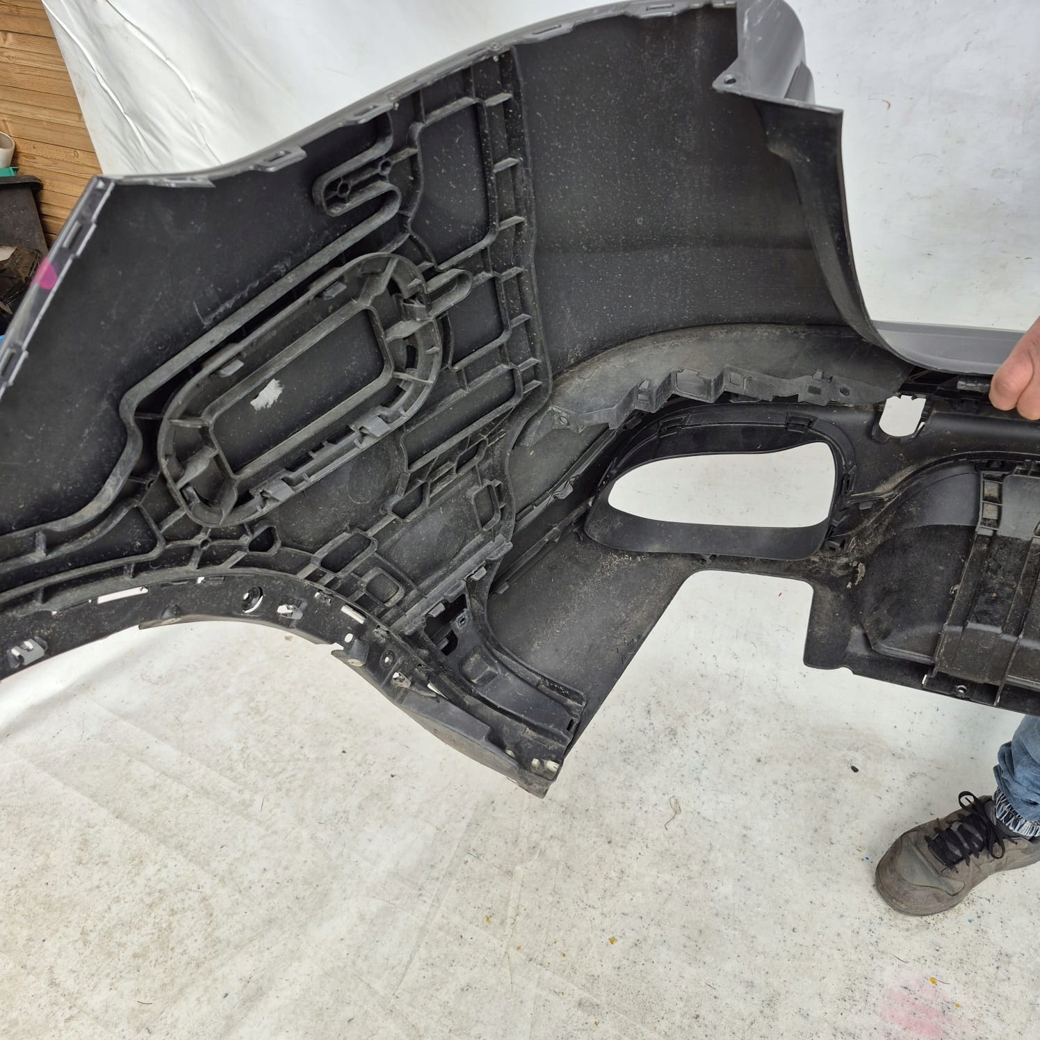 PORSCHE CAYENNE II 2 LIFT 14-17 bumper rear part rear PDC