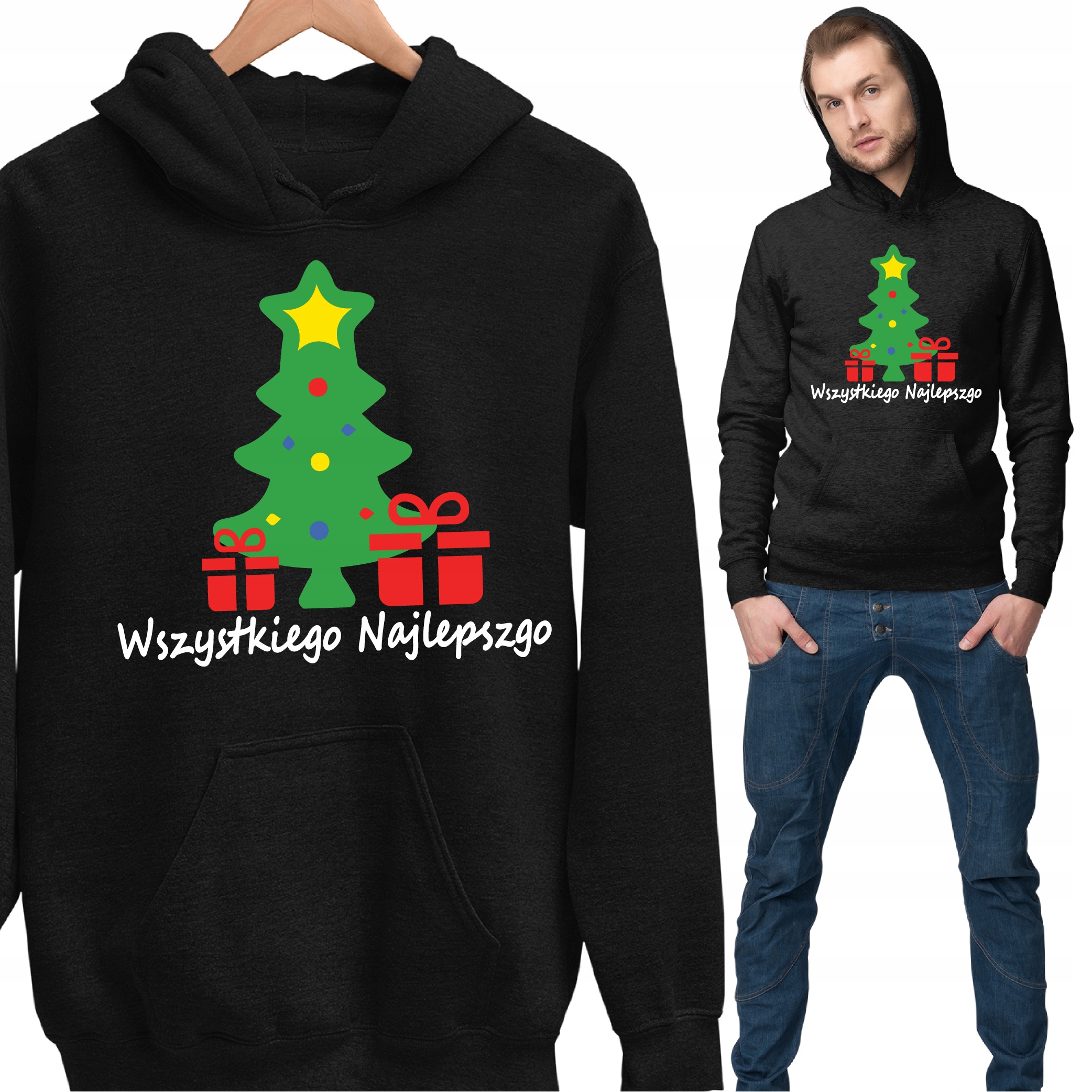 

Bluza Wszystkiego Najlepszego Prezenty Choinka