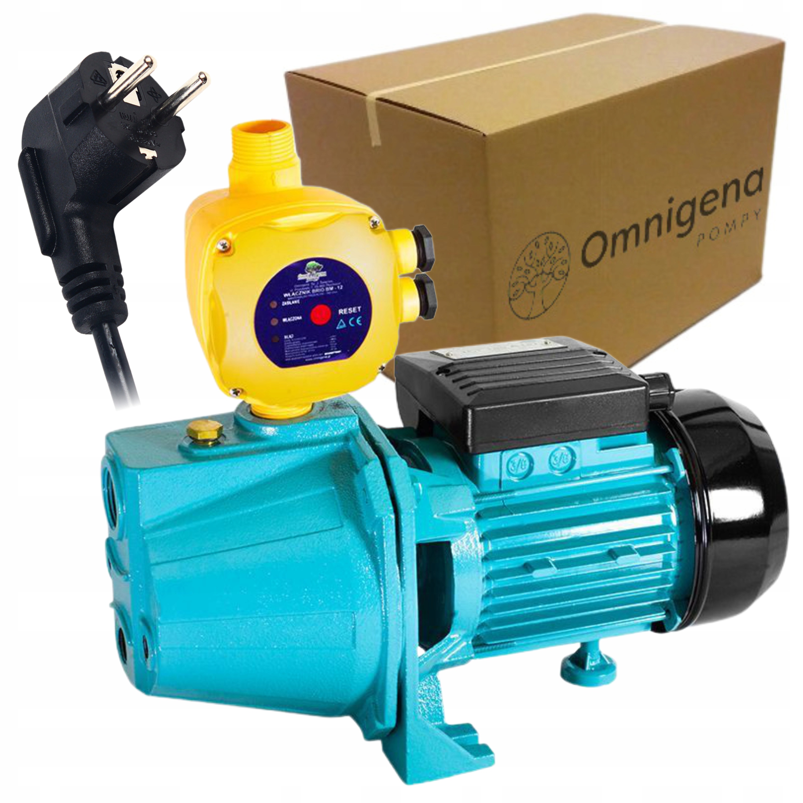 OMNIGENA POMPA HYDROFOR JET 100A(A) INOX 1100W ZESTAW HYDROFOROWY BRIO BM12