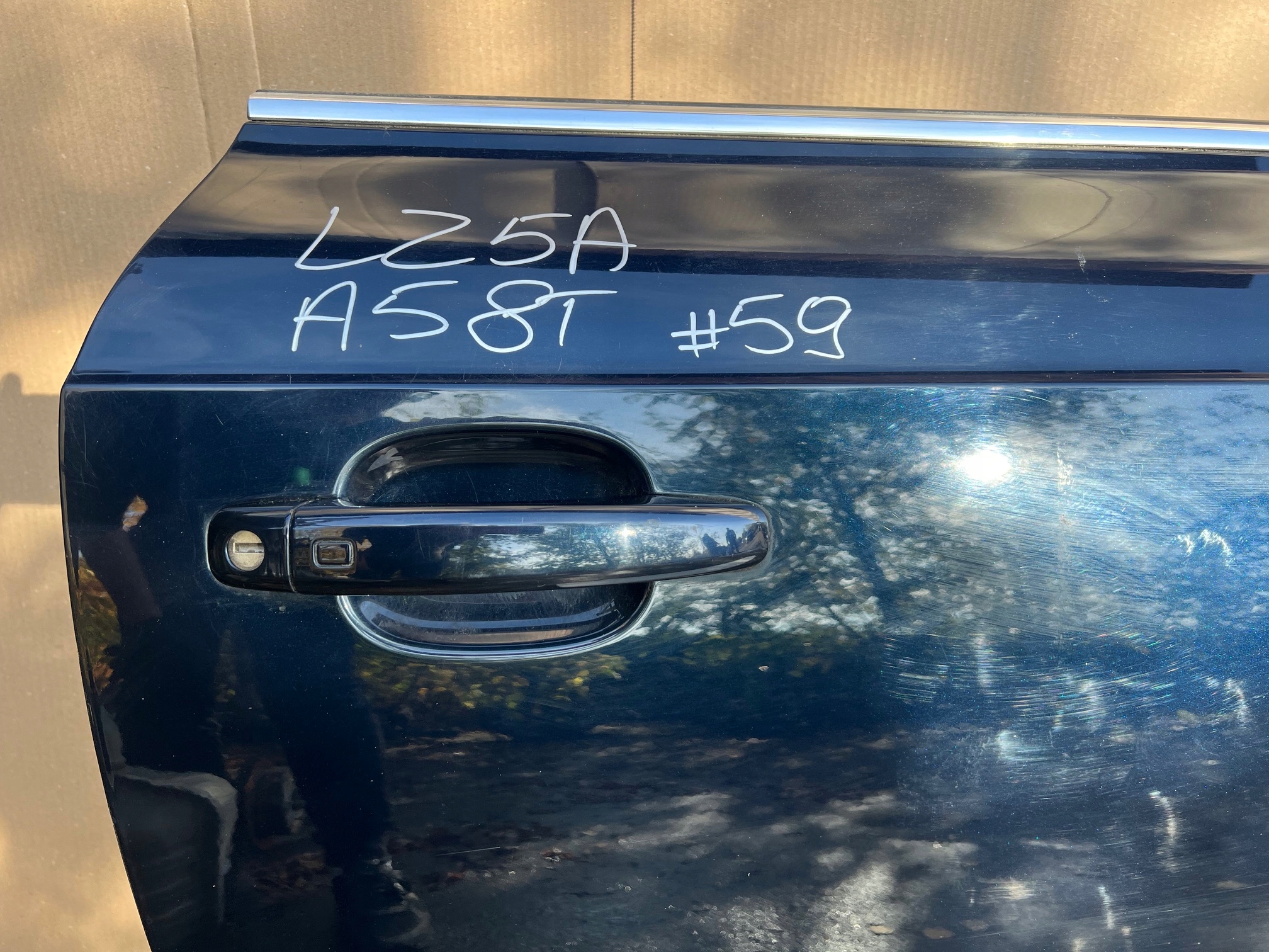 AUDI A5 8T COUPE door right front front LZ5A