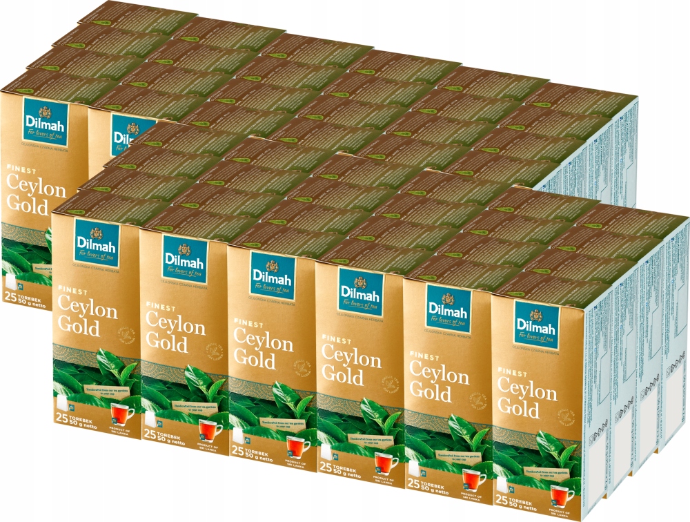 Dilmah Ceylon Gold Ex25 herbata x48