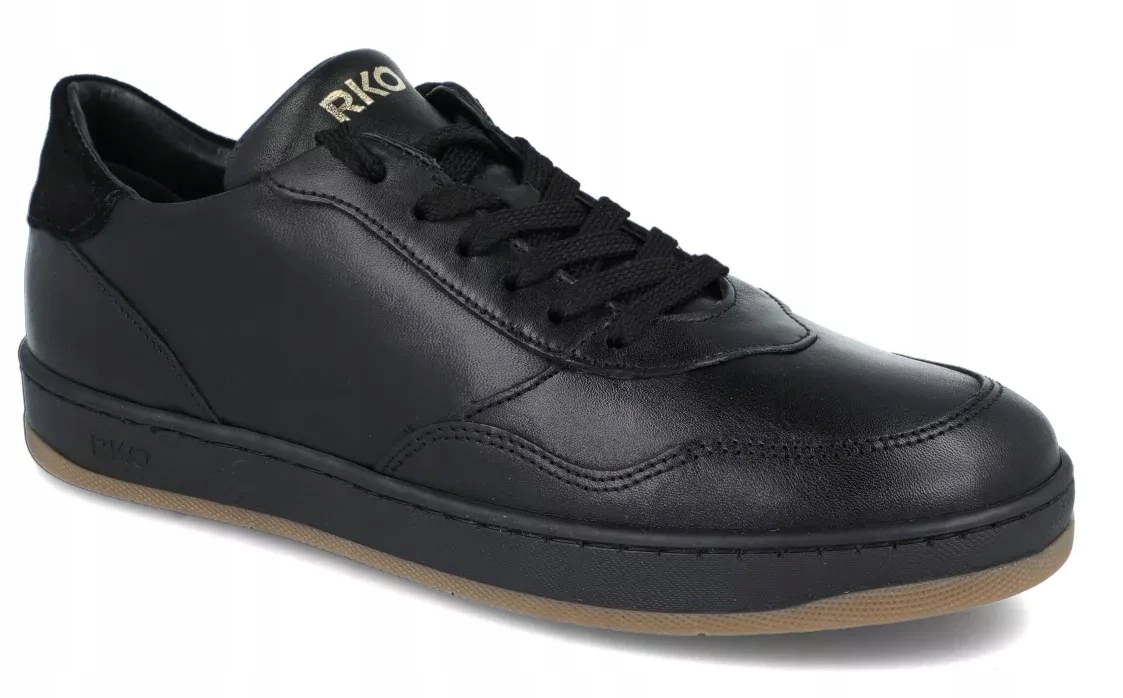 Černé sportovní polobotky Ryłko 0ERU6_P1 dámské kožené tenisky vel. 41