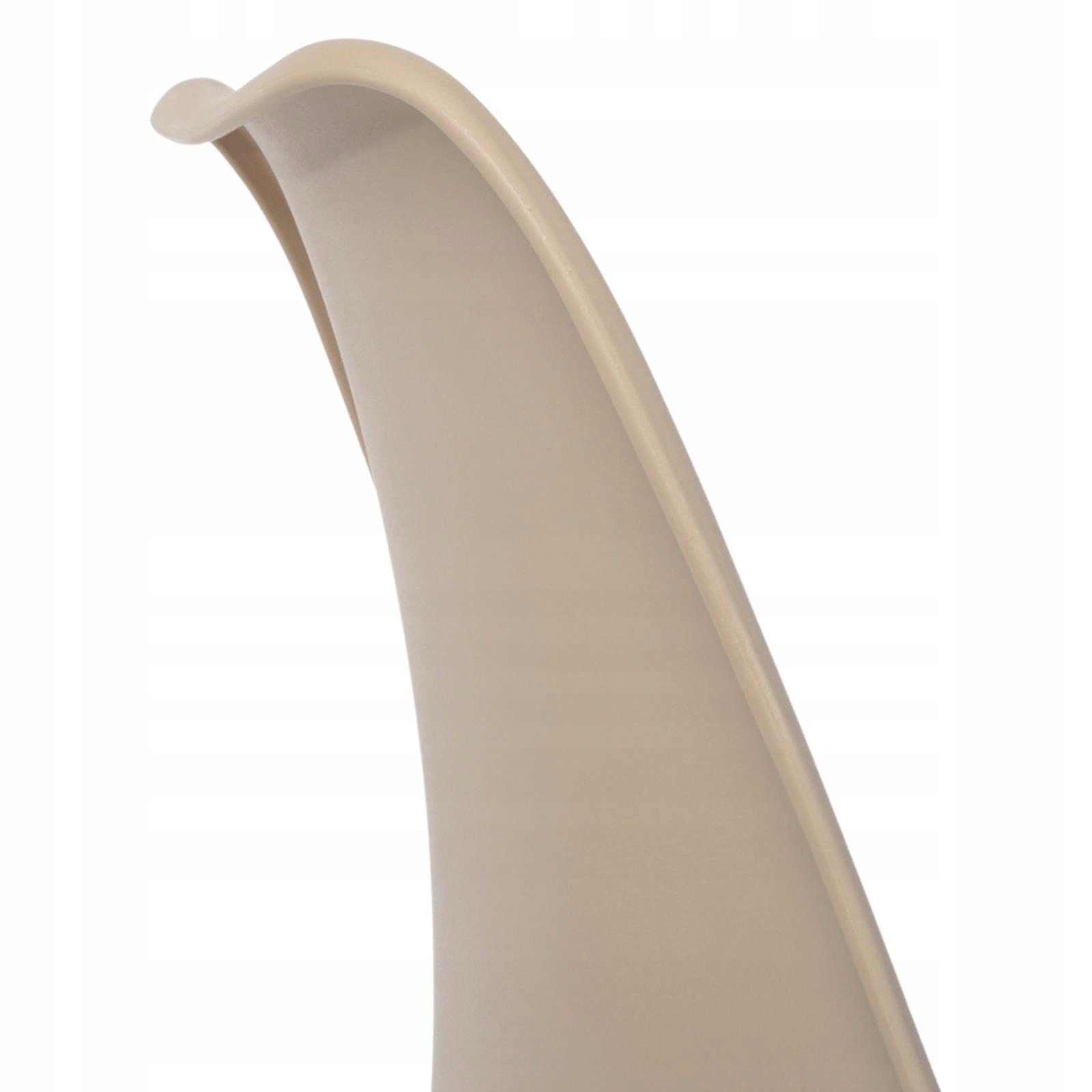 ZESTAW KRZESEŁ krzesło plastikowe KRZESŁO KUCHENNE Caffe Latte Jadalnia Kolor obicia odcienie beżu