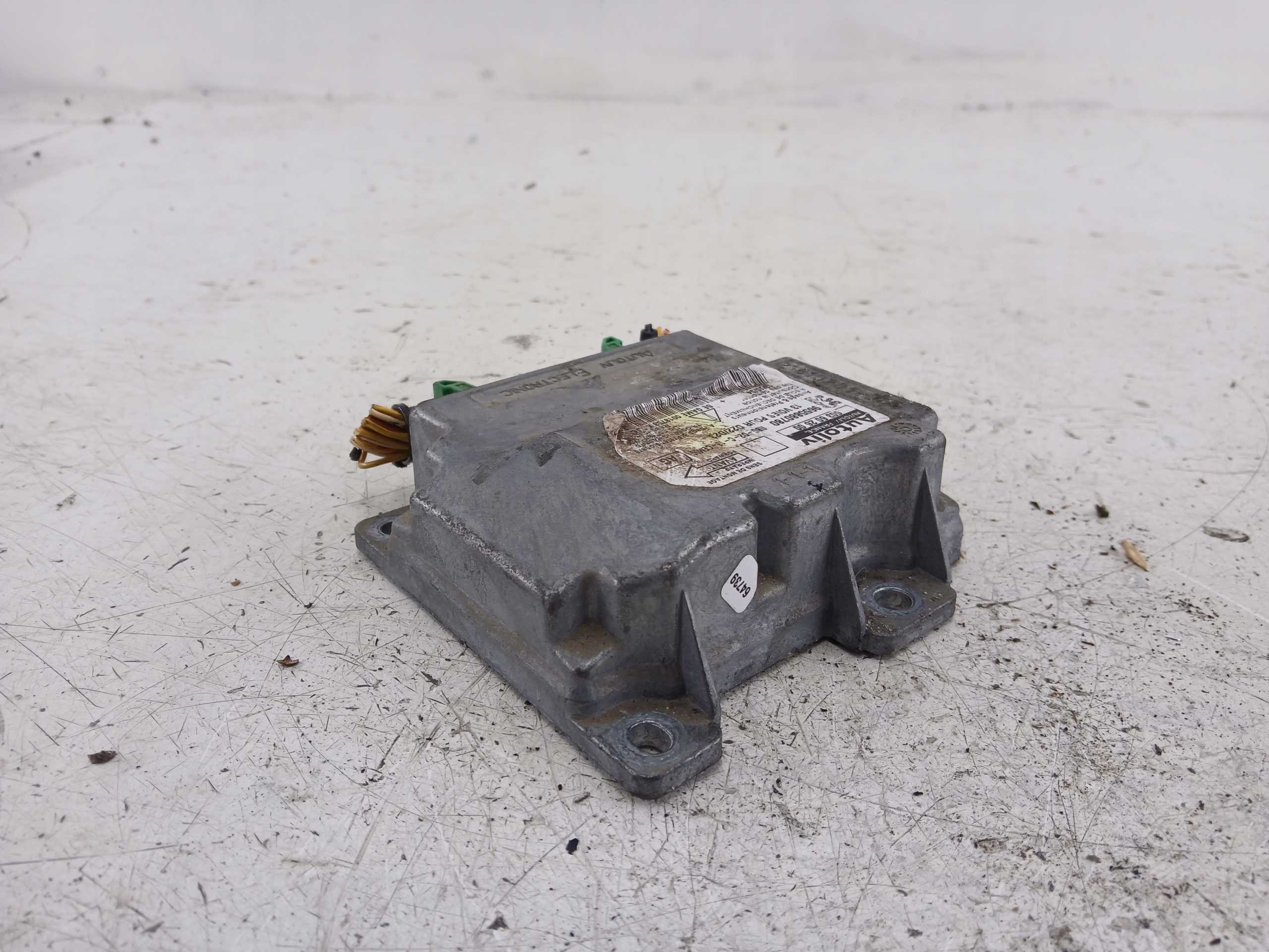 PEUGEOT 407 modulo SENSOR airbag airbag aria 9655880780
