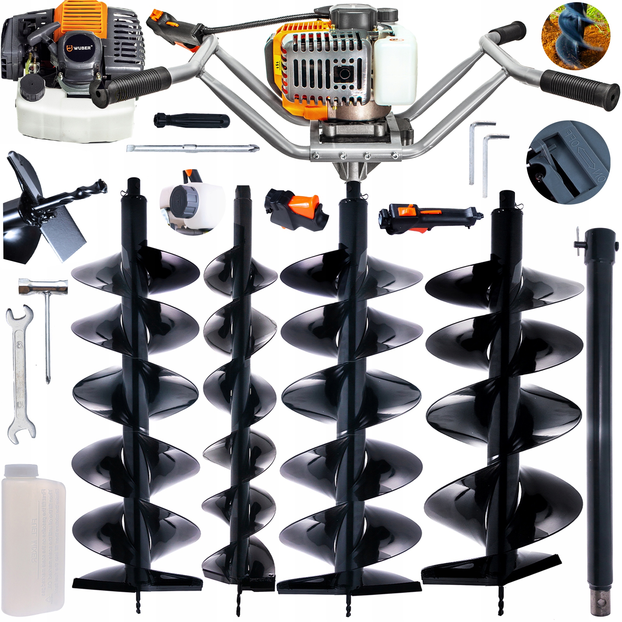 WIERTNICA SPALINOWA DO ZIEMI ŚWIDER WIERTŁA ZESTAW