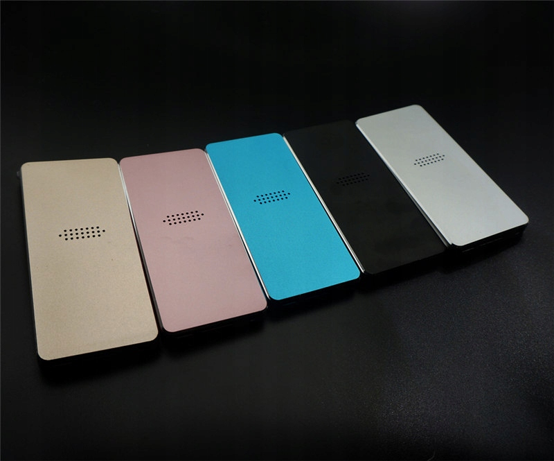 Odtwarzacz MP4 T1 8GB głośnik microSD MP3 złoty Obsługa kart pamięci tak