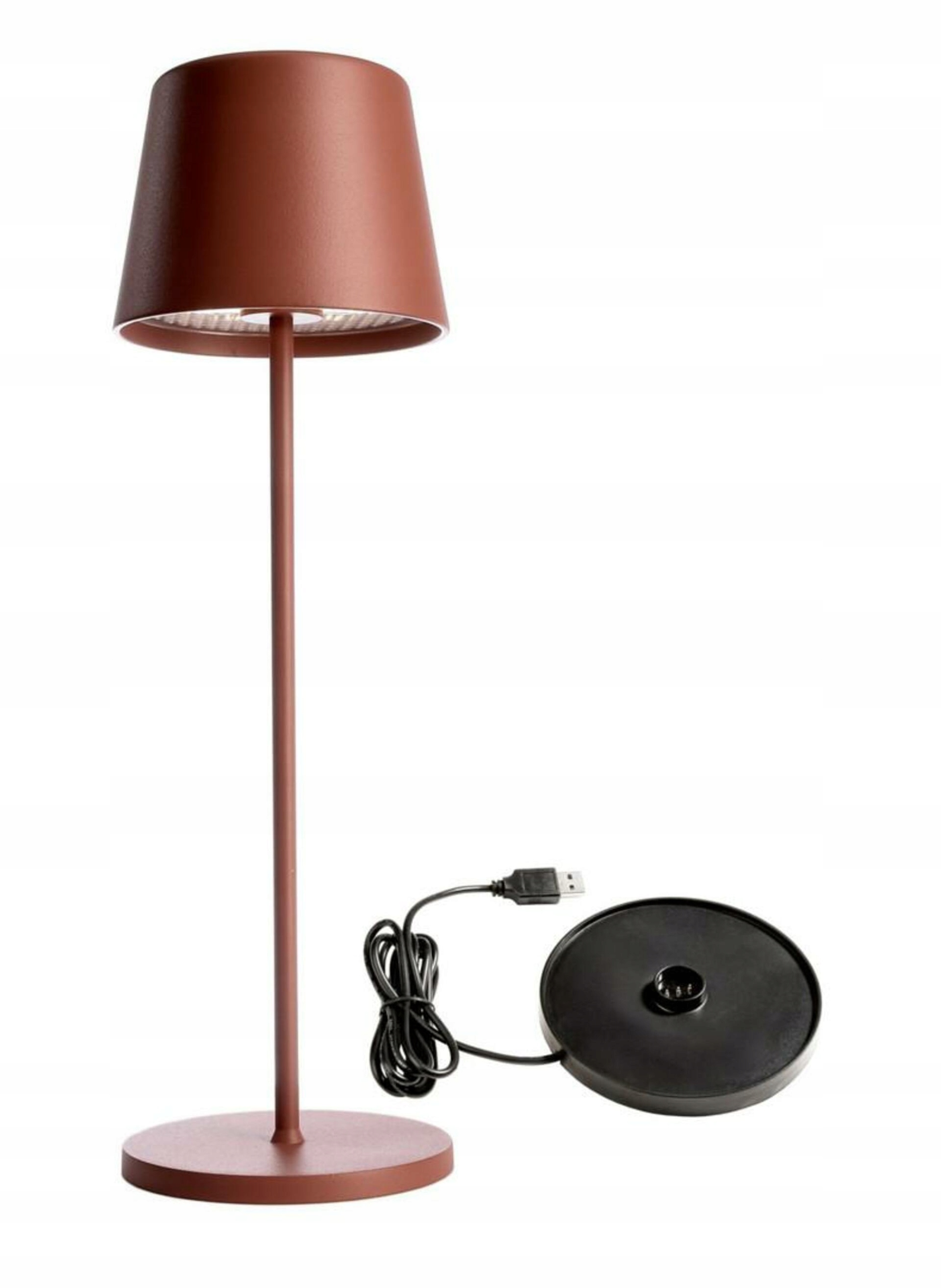 Light Impressions Deko-Light nabíjacie svietidlo sada Canis terakota nabí