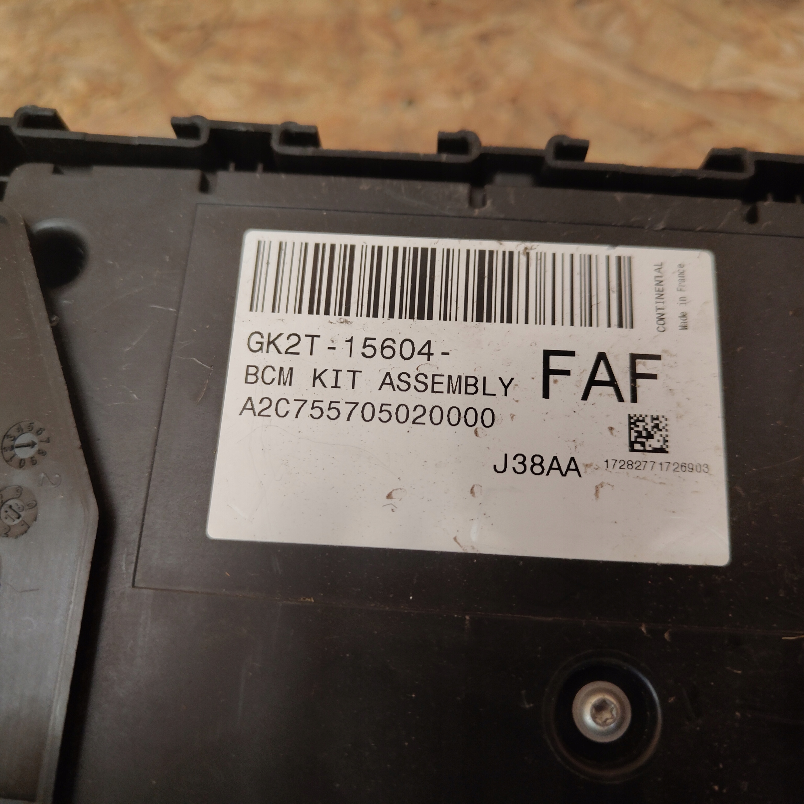 Kasten der Sicherungen FORD CUSTOM MK8