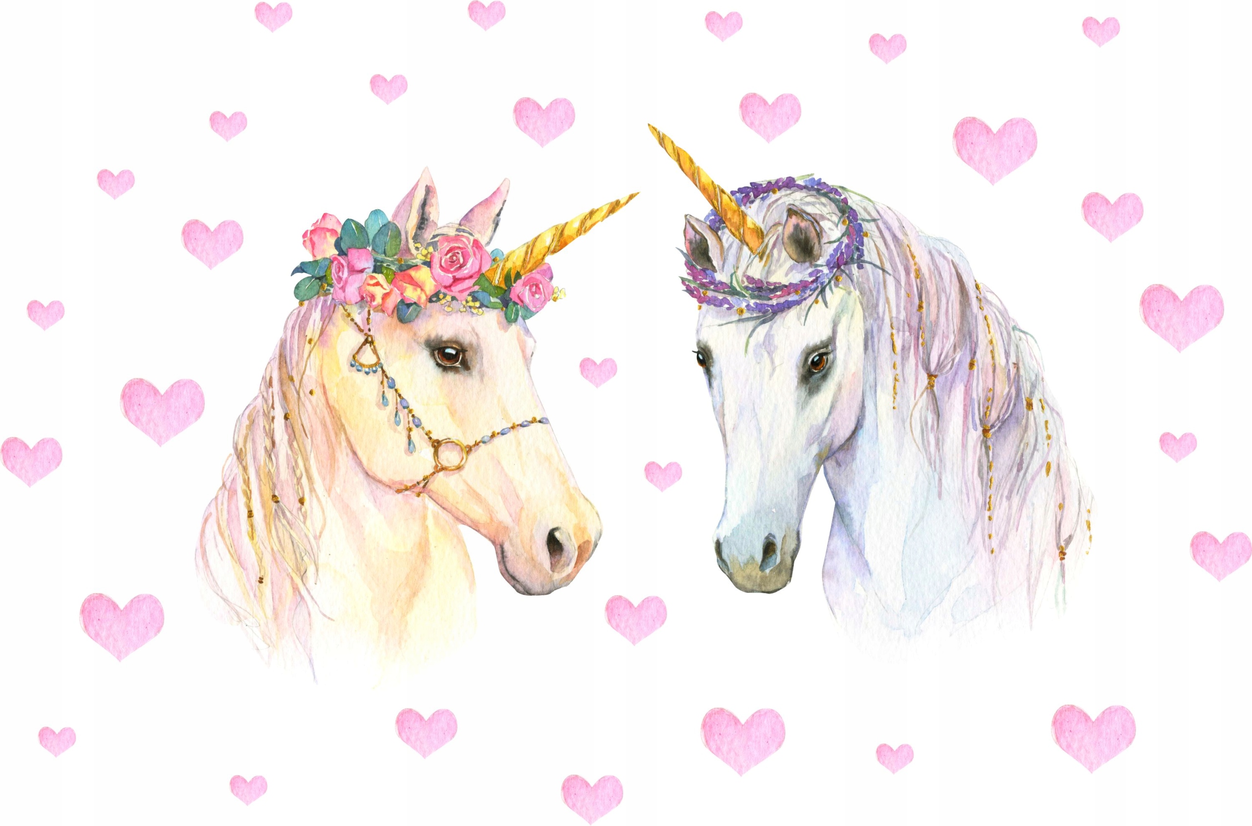 

Naklejki ścienne dla dzieci Jednorożce Tęcza