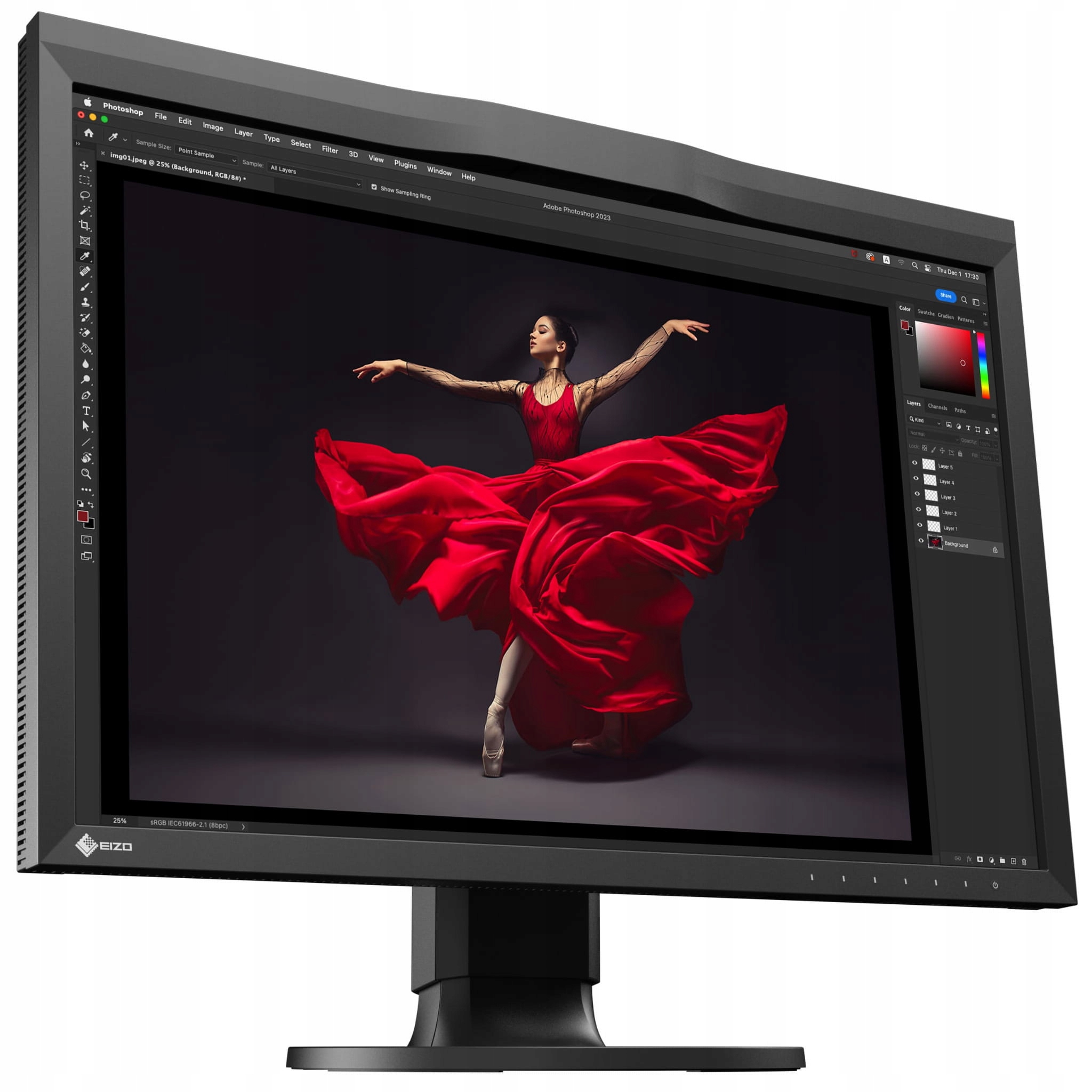 Monitor Eizo CG2400S 24,1 1920x1200 Wuxga AdobeRGB 99% vestavěný kalibrátor