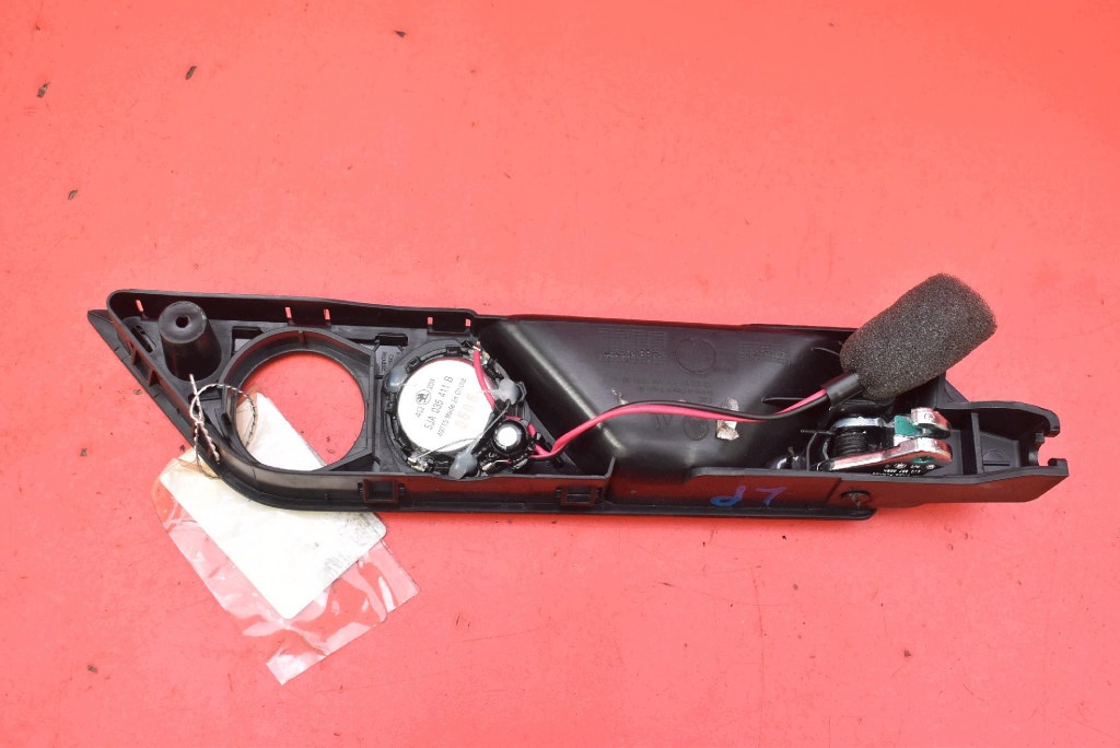 handle inner left front CHROM 128968100100-L SKODA FABIA III NJ 14-18
