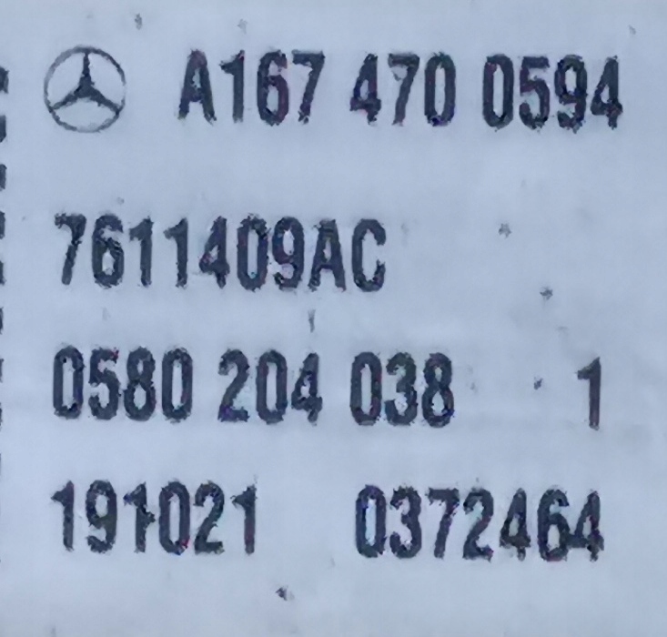 IDEALNY tank DIESEL KPL. MERCEDES W167 1