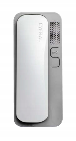 Unifon Smart-d – cyfrowa słuchawka domofonowa, dwuprzewodowa biało-szary