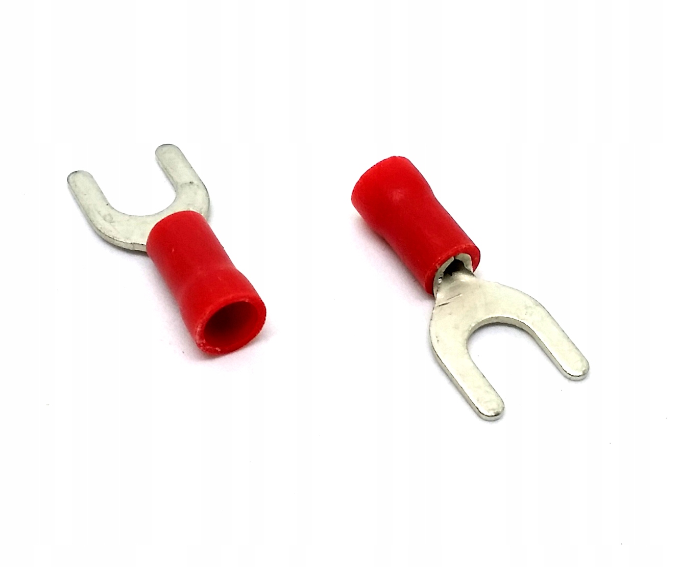 Konektor izolowany widełki 5mm 1,25mm2 100 sztuk