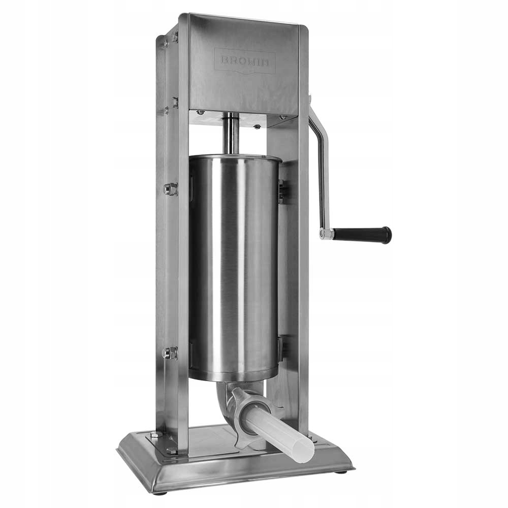 Levně Plnička Do Klobás, Jitrnic Vertikální ruční 5L Browin