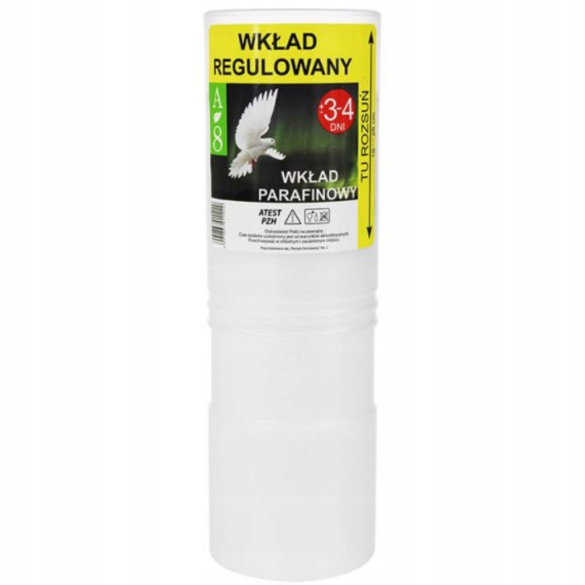 

Wkład Do Znicza Regulowany 18-28CM Zalewany A-8