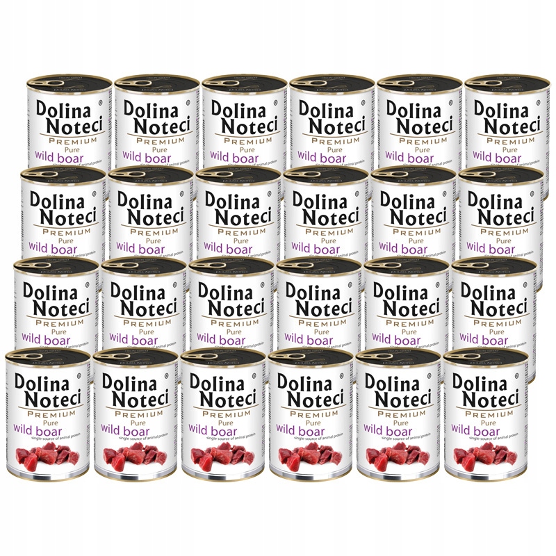 Levně Mokré krmivo pro alergické psy Dolina Noteci Premium Pure zvěřina 24 x 400g