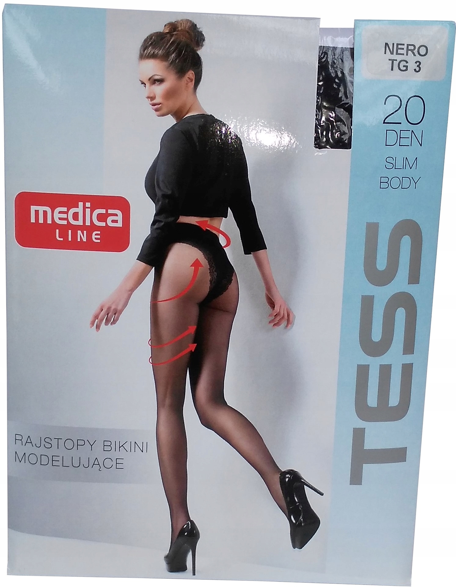 

Rajstopy Bikini modelujące Slim Body Tess r 3