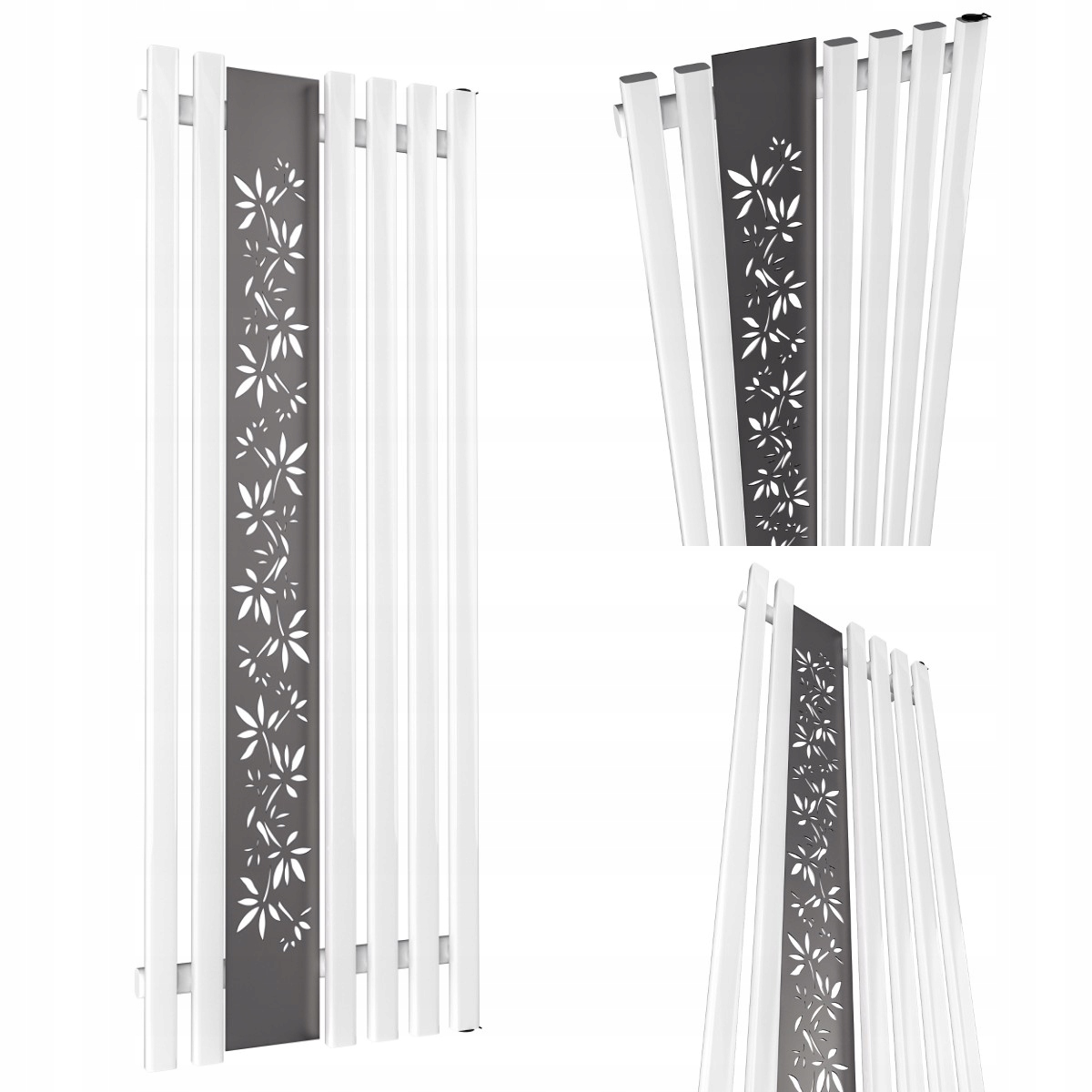 Dekorativní Radiátor Flower 1600/600 Bílý Lesk