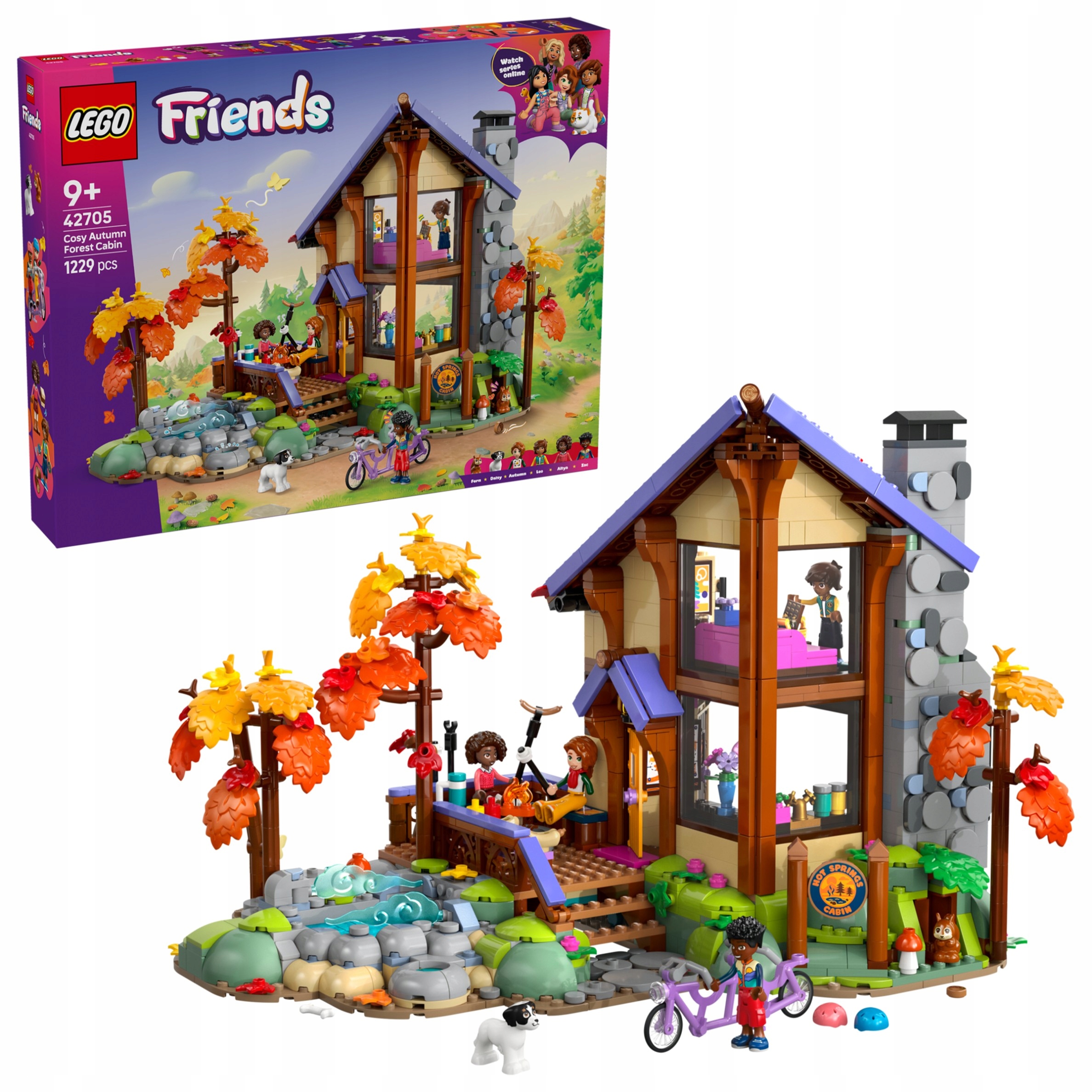 Lego Friends 42705 Podzimní lesní chata