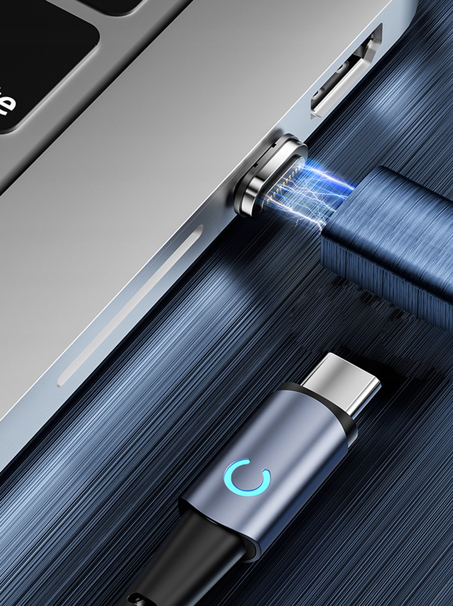 TOOCKI Adapter MAGNETYCZNY OTG przejściówka USB-C Type C | Dane + Ładowanie Marka Toocki