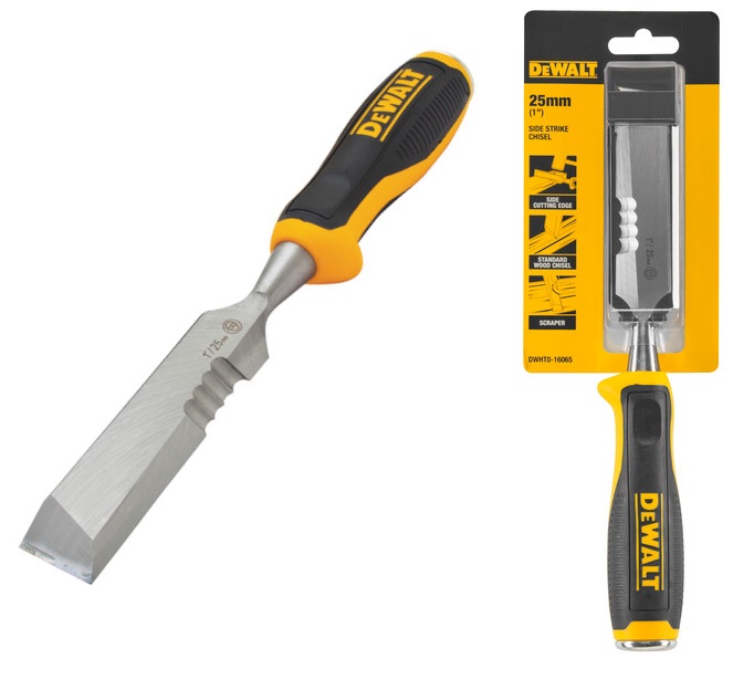 

DeWALT 16065 Dłuto 25mm z boczną krawędzią tnącą