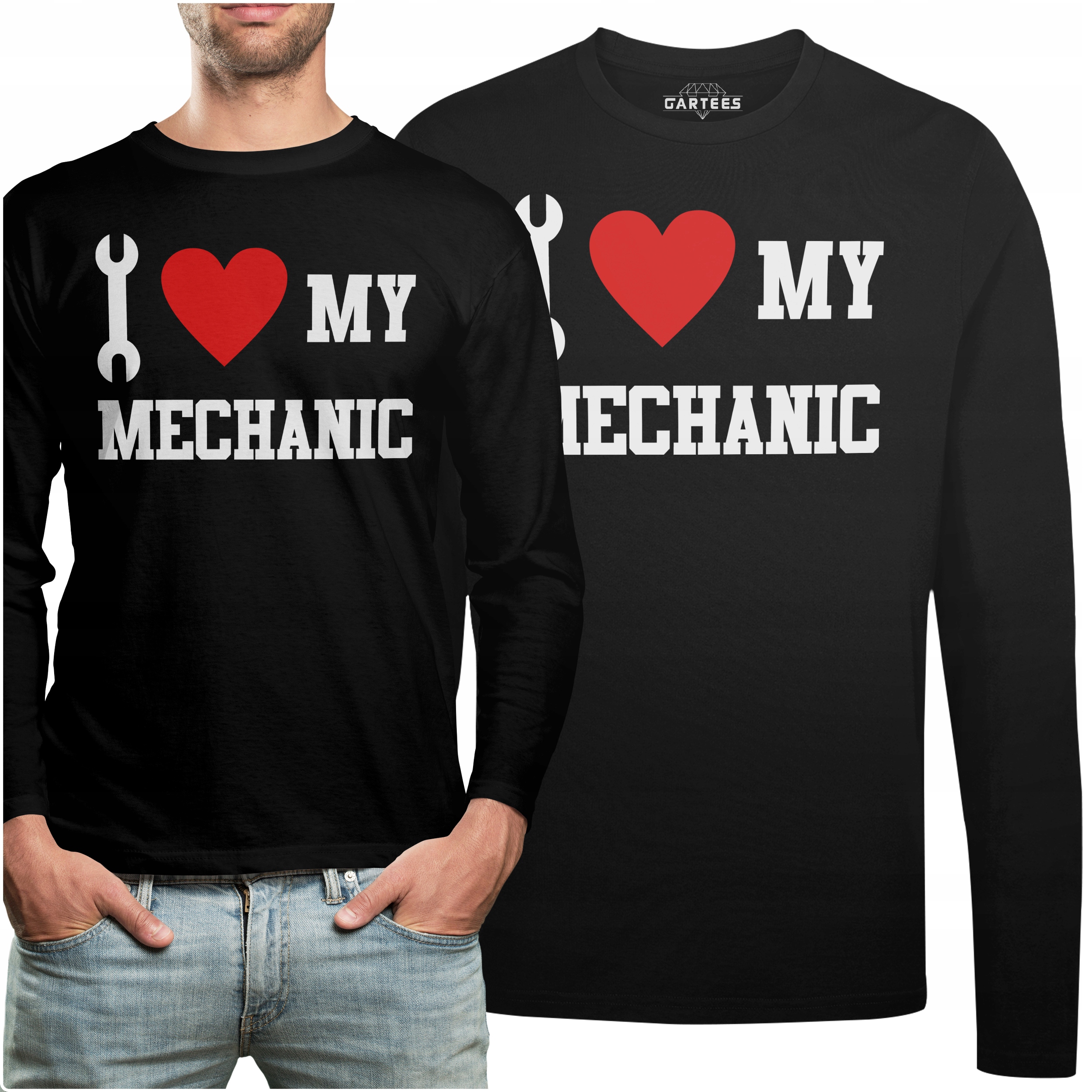 

Koszulka Long Napis I Love My Mechanic Prezent