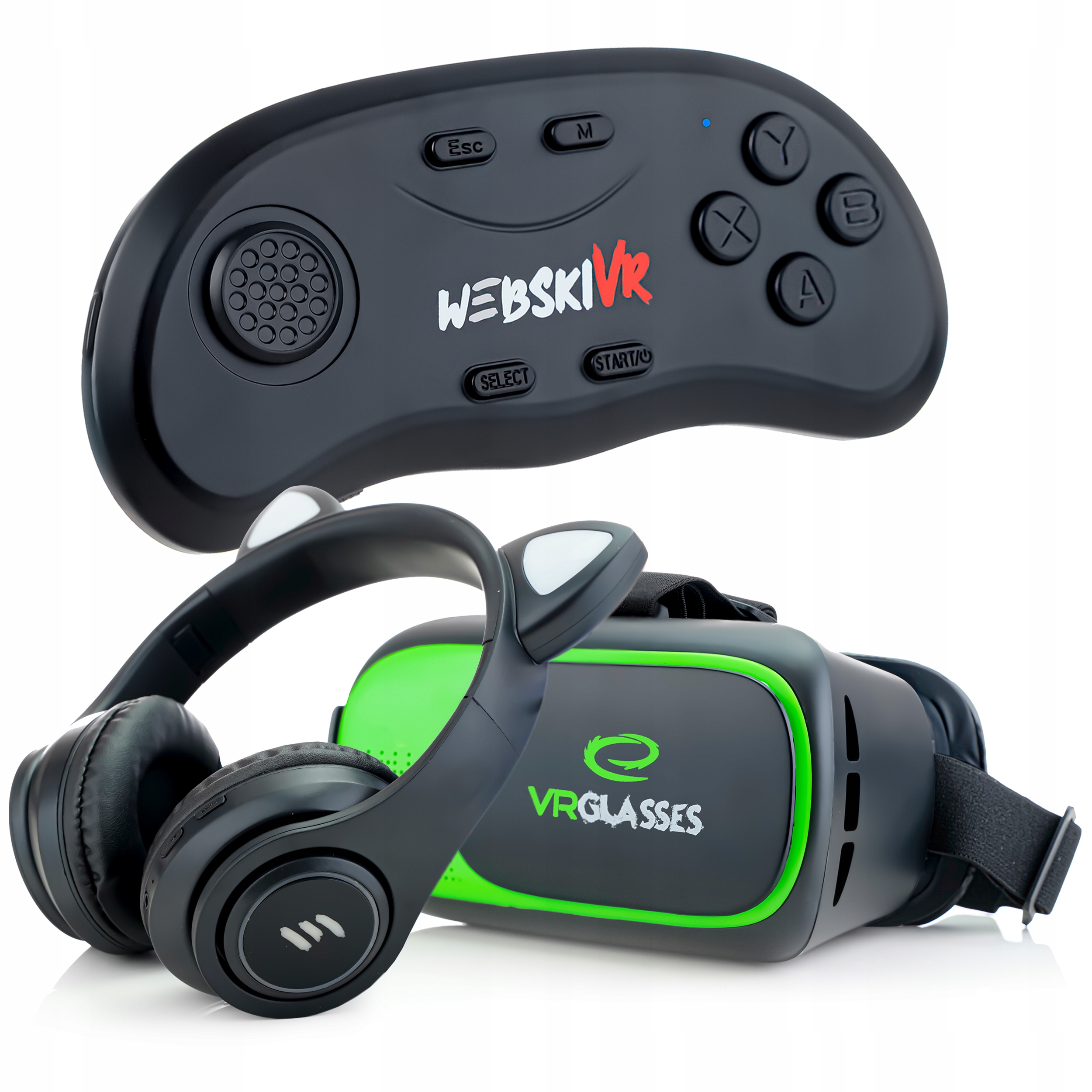 WIRTUALNA RZECZYWISTOŚĆ GOGLE 3D OKULARY VR PILOT