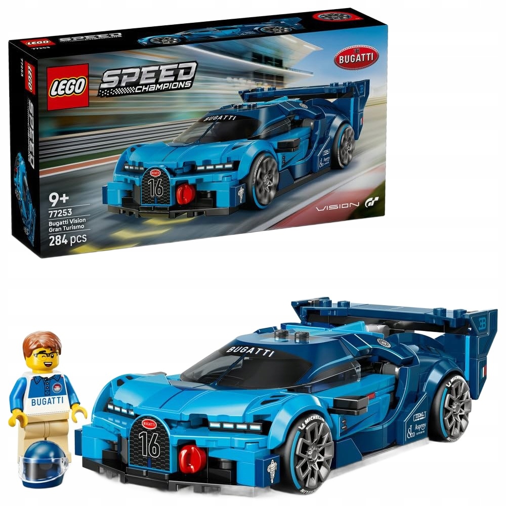 Lego Speed Champions 77253 Hypersportovní Automobil Bugatti Vision Gt