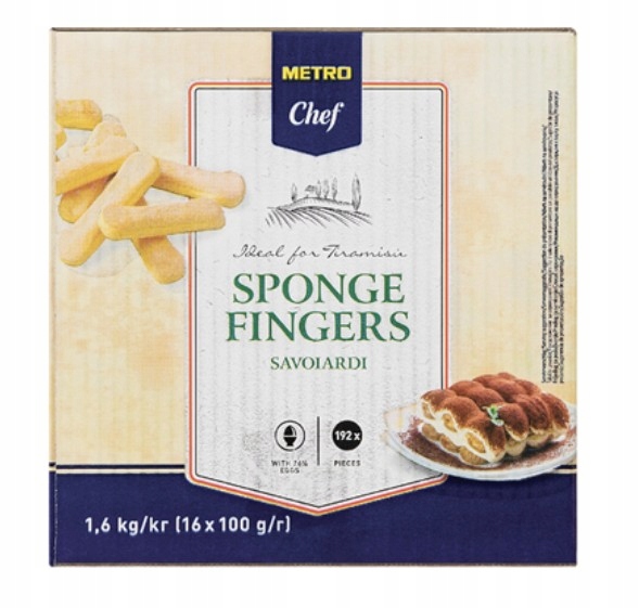 Levně Metro Chef Piškoty 1,6 kg