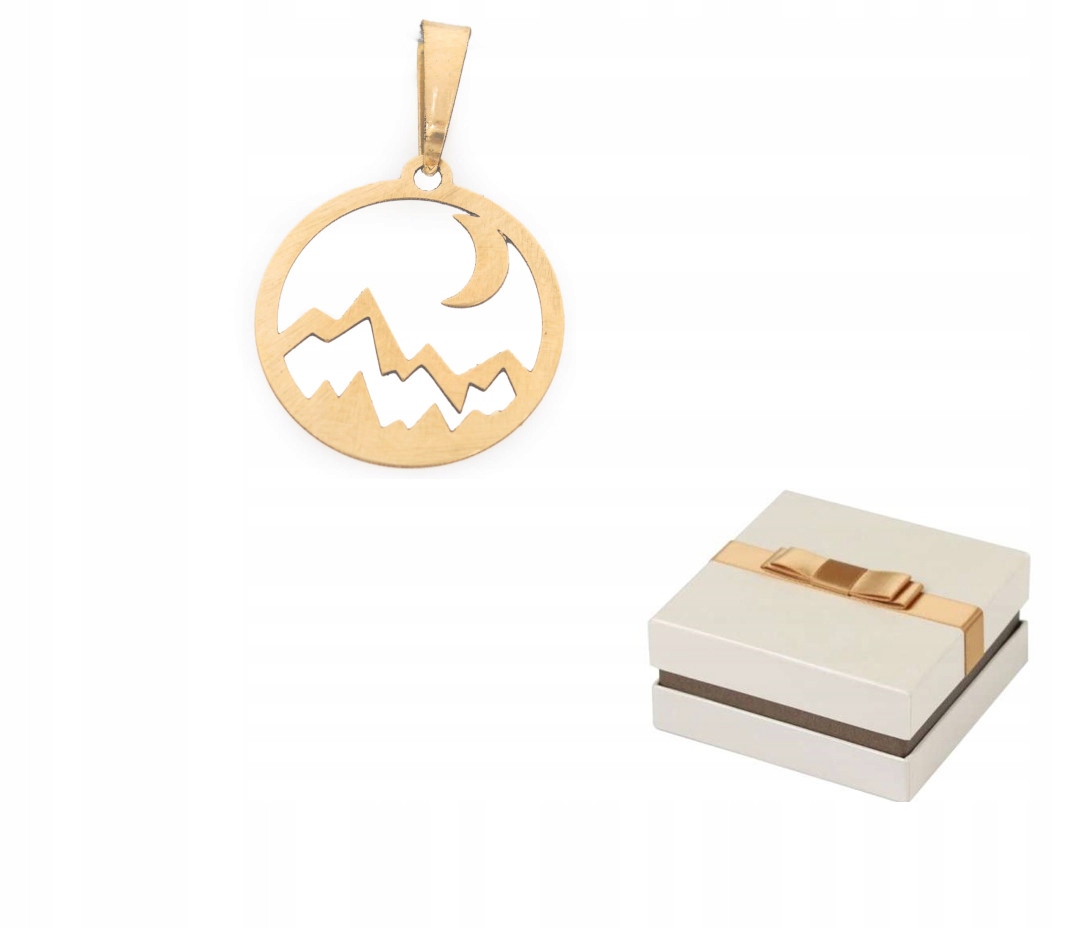 Zlato 585 Zlatý přívěsek Hory 14 karátů ZZ11