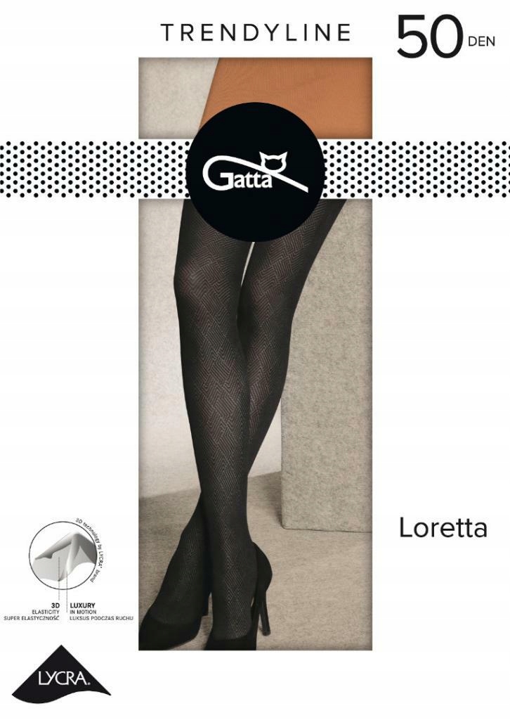 

Gatta Loretta Rajstopy dam. wz.126 wz.126/2-S/Nero