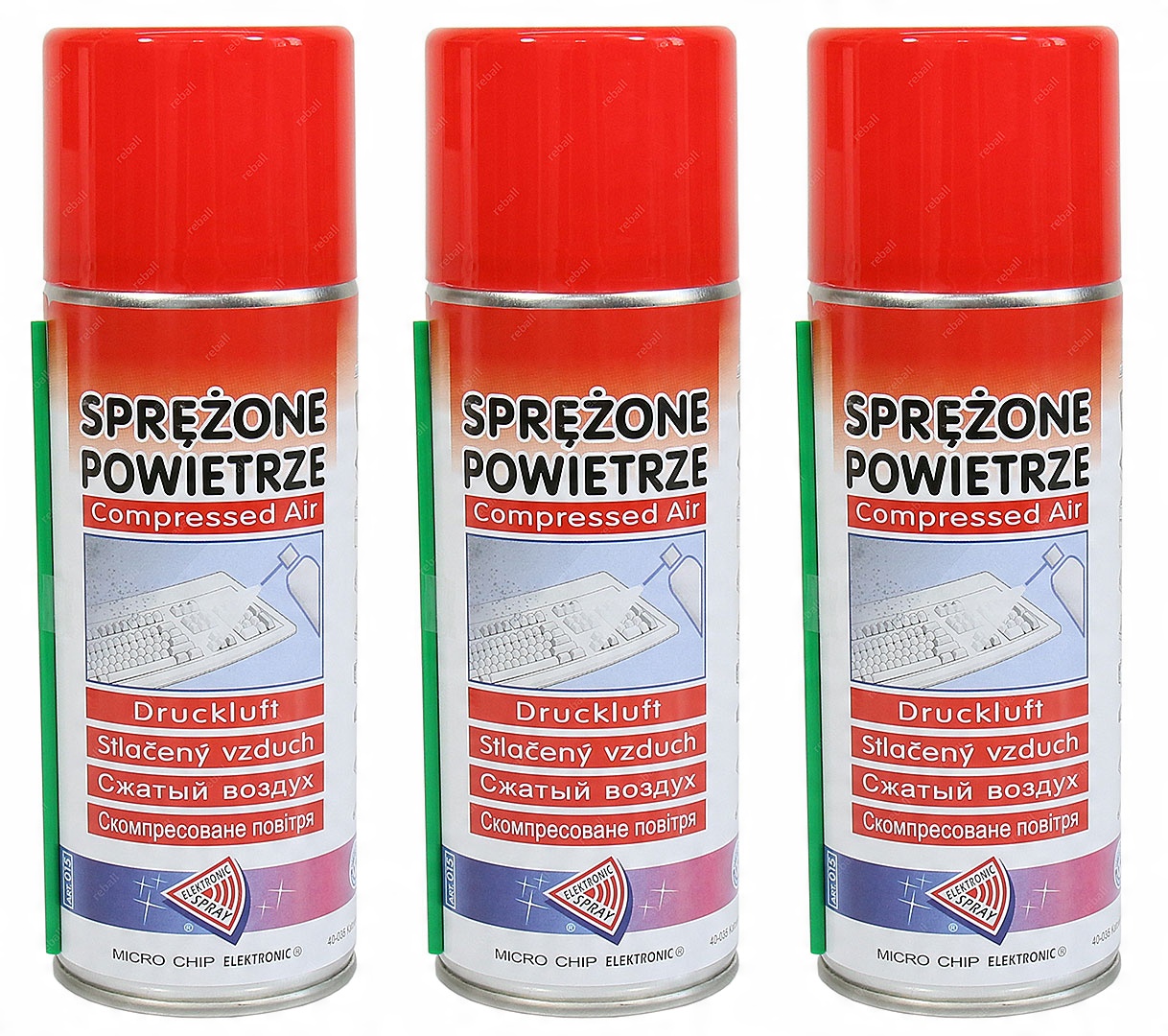 

Sprężone Powietrze Rurka 3x400ml Micro Chip Jakość