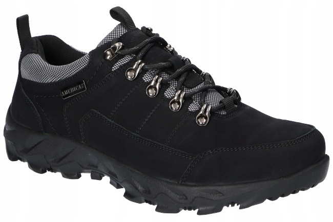 American Club CY110 Pevné Originální Trekové Boty Kožené Pánské Bk 43