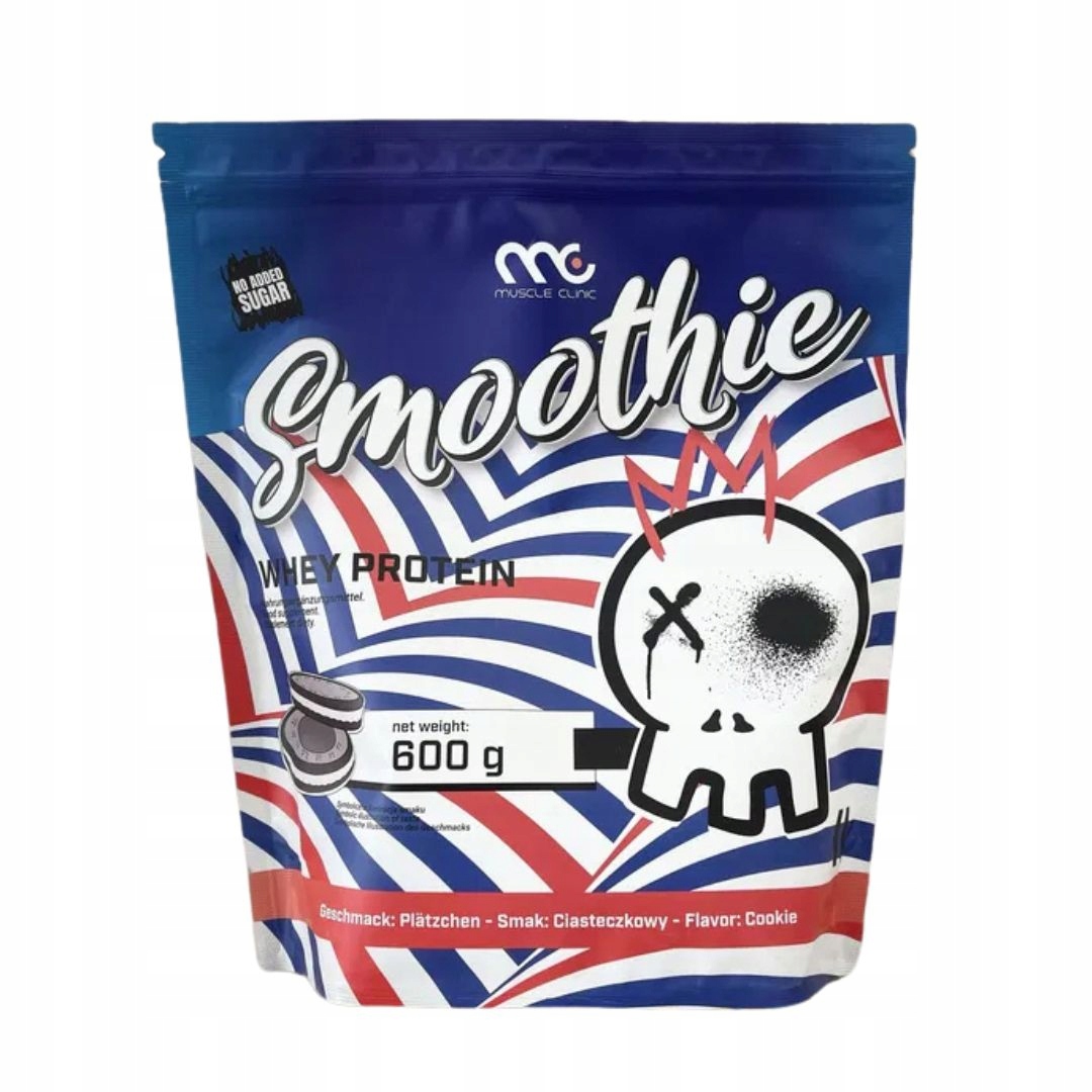 Muscle Clinic Smoothie Whey 600g Wpc Lahodné Bílkoviny