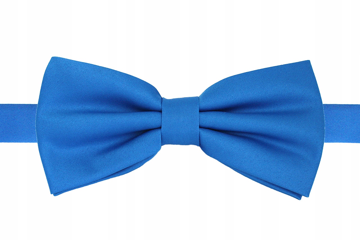 

Mucha Muszka Męska Klasyczna Gładka 12x6 cm Morska