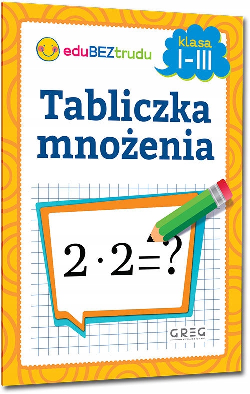 

Tabliczka Mnożenia klasy 1-3 (I-III) Greg