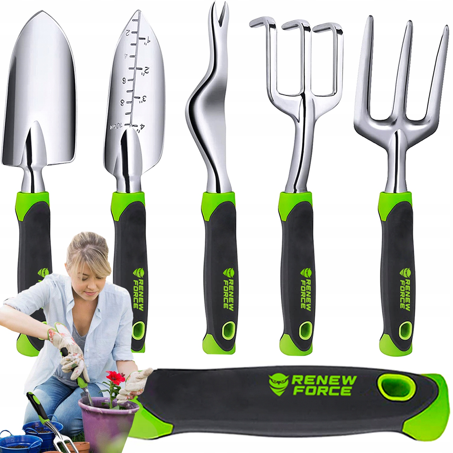 

Łopatka Ogrodowa Grabki Motyczka Pazurki Zestaw