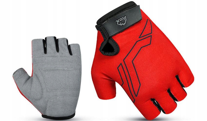 Rękawiczki krótkie ProX Basic Air Vent Czerwone Xs