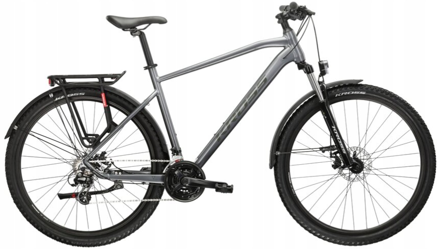 Rower Mtb Kross Hexagon 2.0 Eq rama 15 cali koło 27,5 " szary