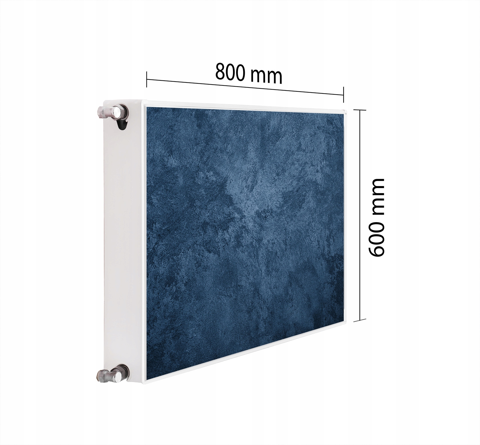 Magnetická Krytka Na Radiátor 80x60 Modrá Podložka Magnet