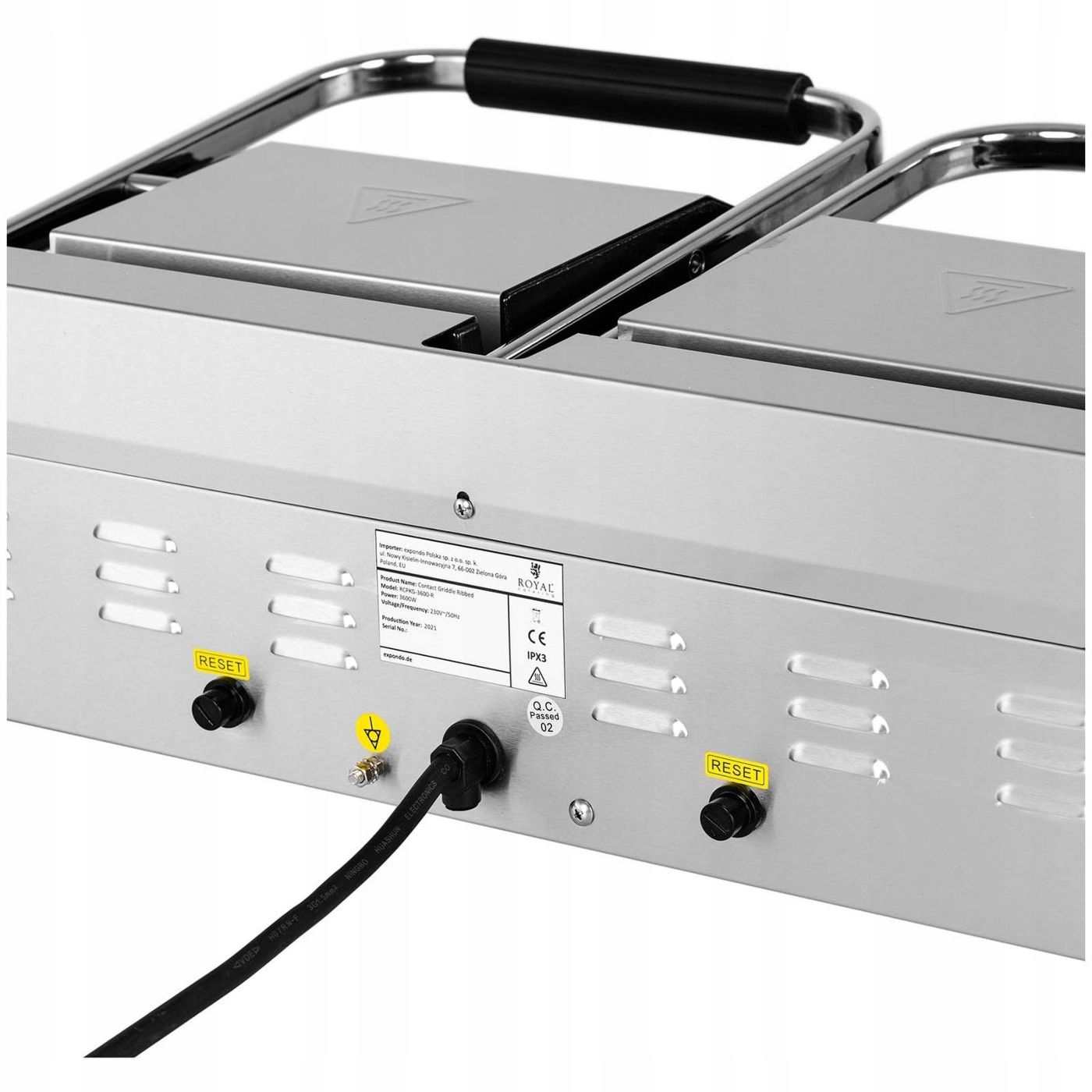 Grill kontaktowy 3600W Royal Catering RCPKG-3600-S Marka Royal Catering