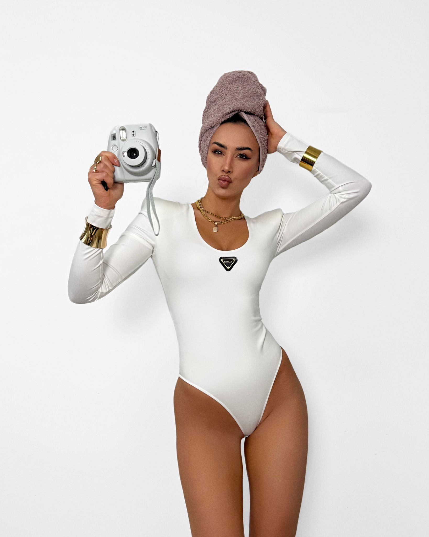 Body s logem La MiLLa bílé, vel 38