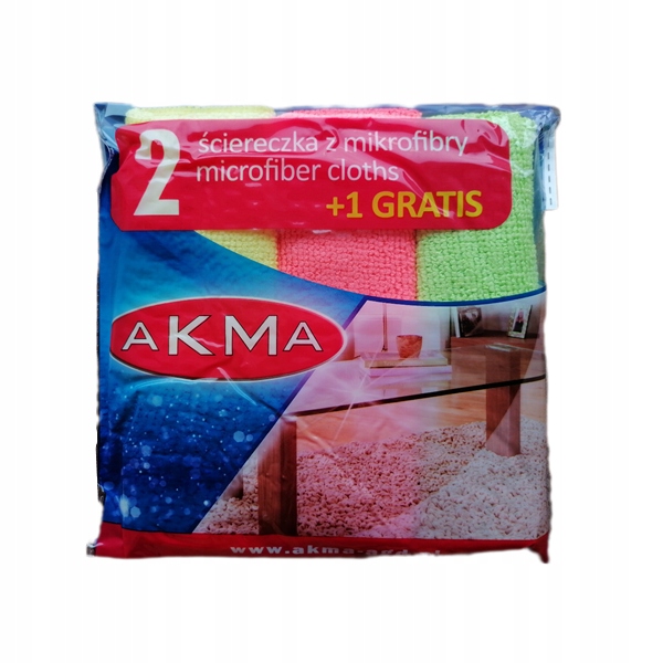 

Ściereczki z microfibry 2+1