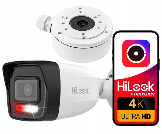 Kamera Ip 8MPx 4K Poe Smart Hybrid Light Detekcia IPCAM-B8-30DL plechovka