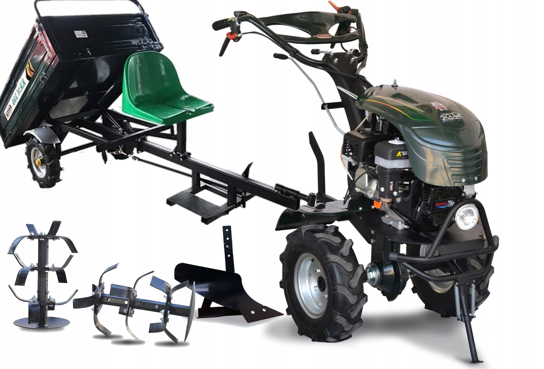 

Glebogryzarka spalinowa Kaan 26s 7KM zestaw